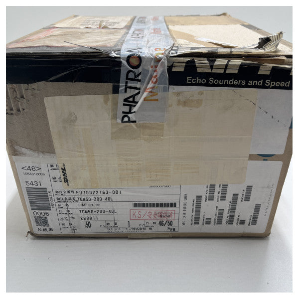 Skipper TGM-50-200 Echo Sounder Transducer med kabel