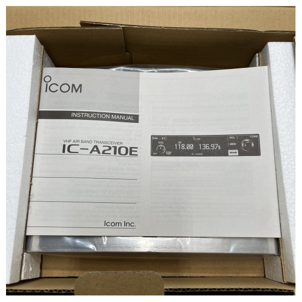 ICOM Airband VHF Transceptor Estación base A210E
