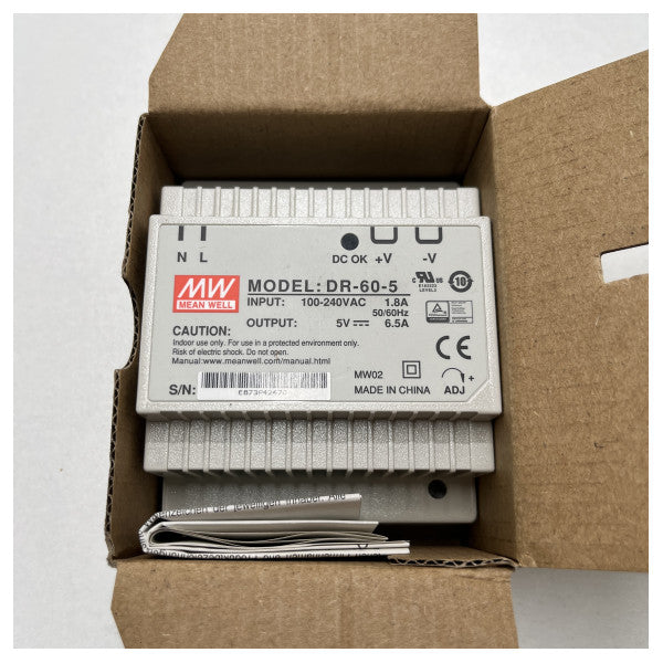 Meanwell Anahtar modlu Güç kaynağı DR-60-5
