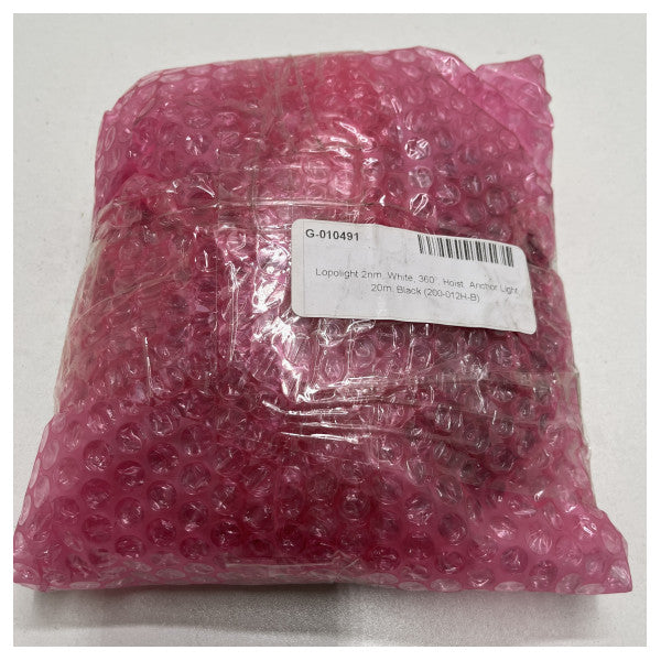 Lopolight 2nm White 360 grader heise anker lys svart-200-012H-B