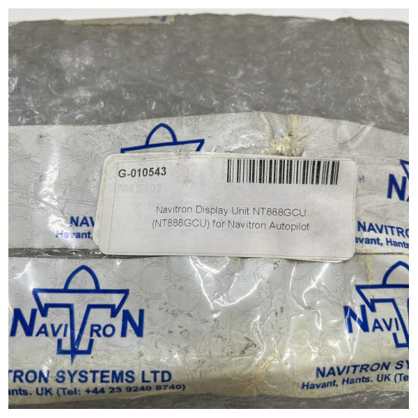 وحدة التحكم بشاشة عرض الطيار الآلي Navitron باللون الأسود - NT888GCU