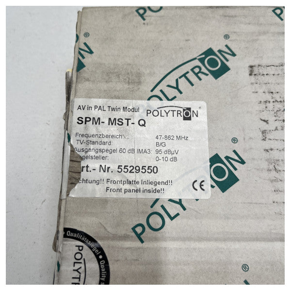 Політронний здвоєний модулятор SPM-MSTQ AV в