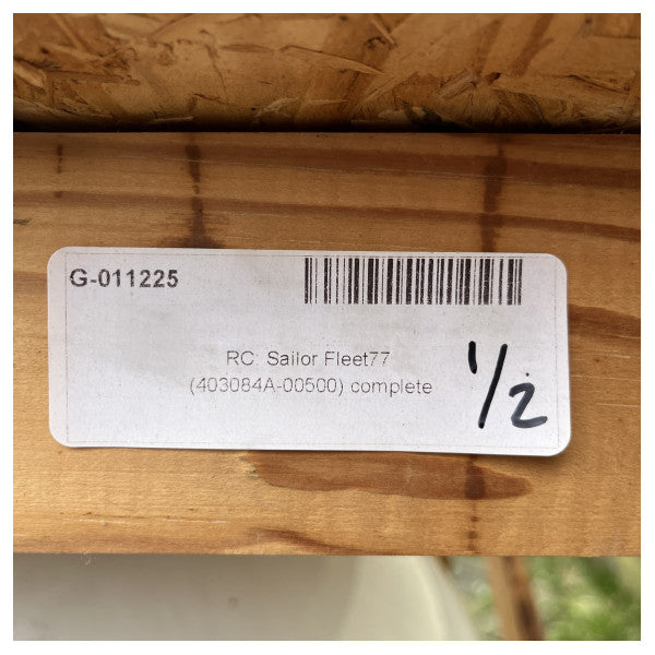 Sistema ta 'Komunikazzjoni Satellita Sailor Fleet 77 - TT -3038C