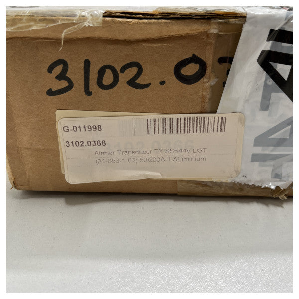 Airmar SS544V rustfritt stål Truhull Transducer-31-853-1-02