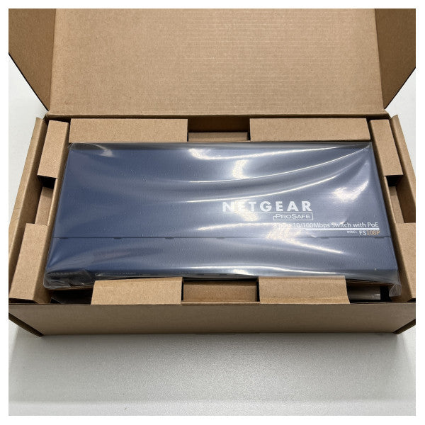 Netgear prosafe POEイーサネットスイッチ - FS108PEU