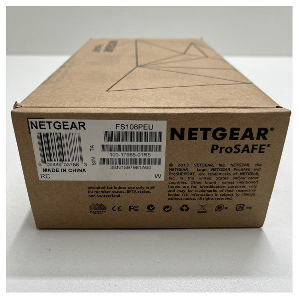 Netgear prosafe POEイーサネットスイッチ - FS108PEU