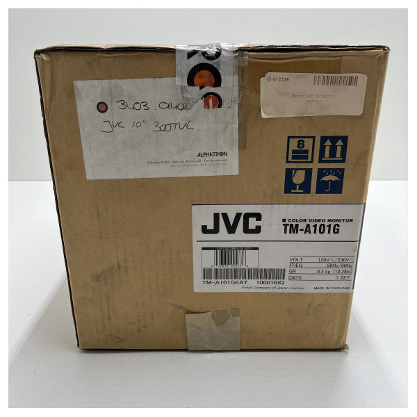 JVC 10 inch CCTV monitor 300TVL - TM-A101G