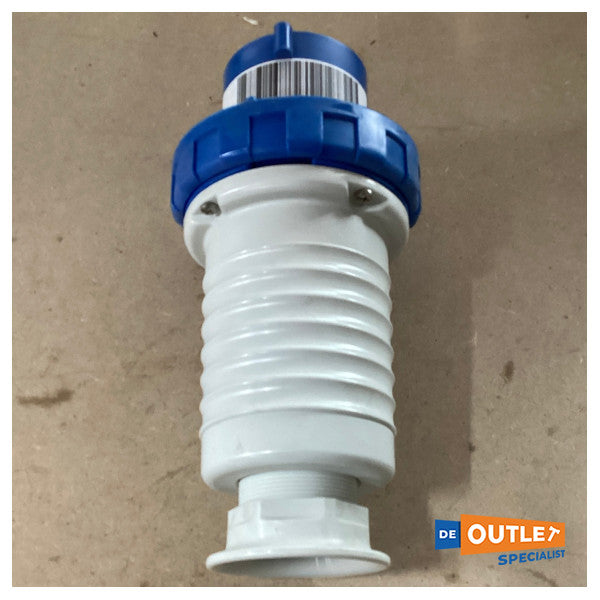 Gewiss 2P+E 63A 230V 6H Landanschluss-Stecker - GW61048