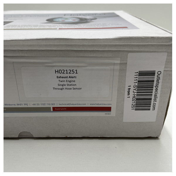 ハリヤード湿式排気過熱警報システム - H021251