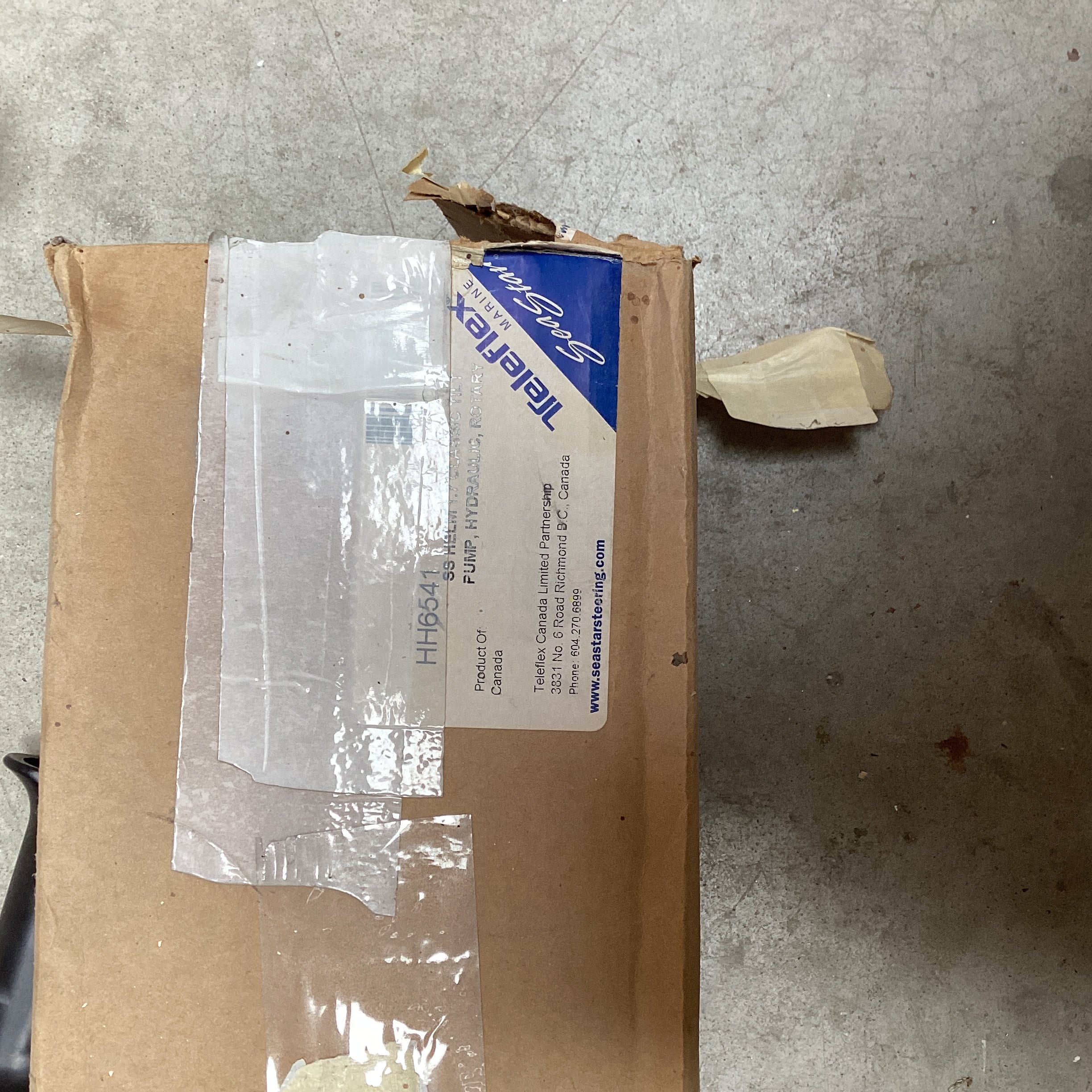 Гідравлічний насос рульового колеса Seastar Teleflex з можливістю нахилу - HH6541