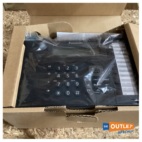 Panasonic KX-DT543NE Sistema Dispositivo Teléfono Negro