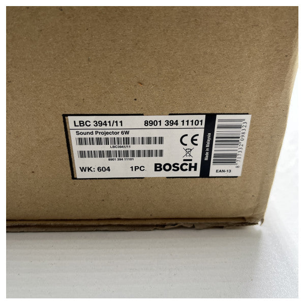 Bosch IP65 6W altoparlante proiettore sonoro bianco - LBC3941/01