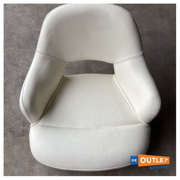 Sessa international læder spand sæde hvid - LKW-S
