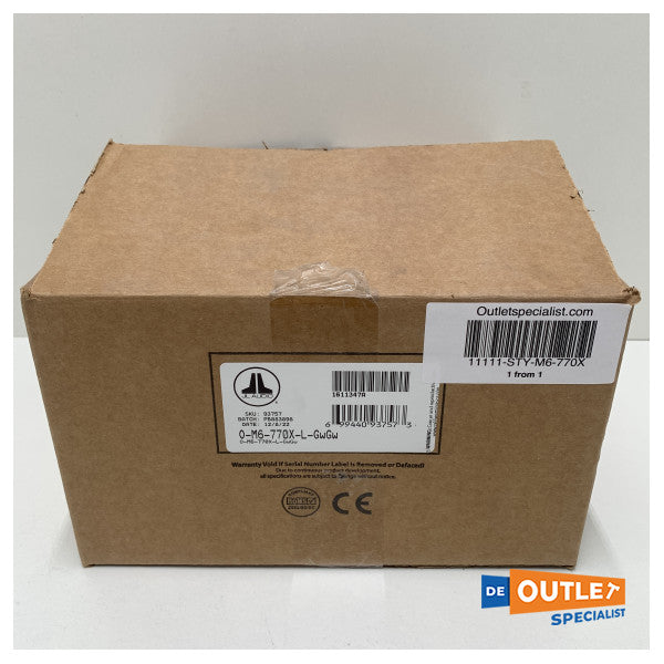 JL Audio M6-770X 7,7 inčni morski vodootporni zvučnici White