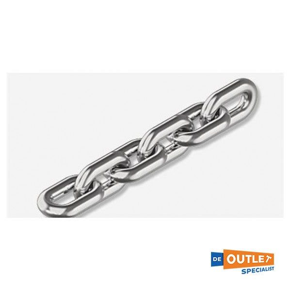 Sidreni lanac od nehrđajućeg čelika 316 8 mm - 100 metara DIN766