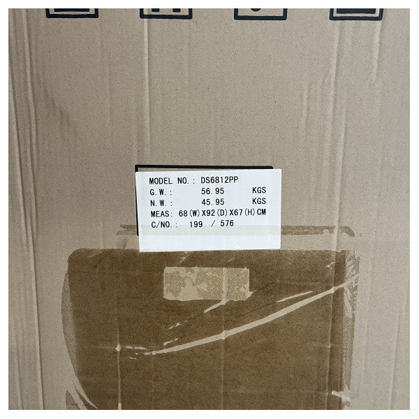 12 hours Mini Serverbalet 19 Inch Mount 600 x 800 x 720 mm - DS6812PP