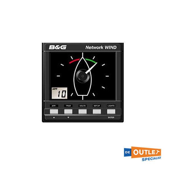 Използван аналогов дисплей за вятър B&G Network Wind