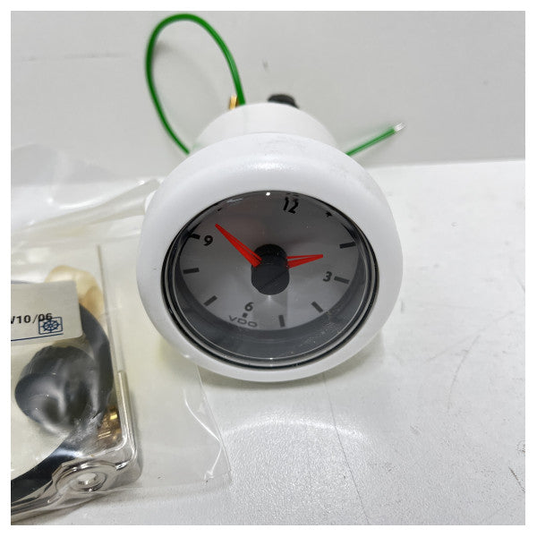 VDO ocean line 12-24V quarz ρολόι λευκό - N 03 270 602