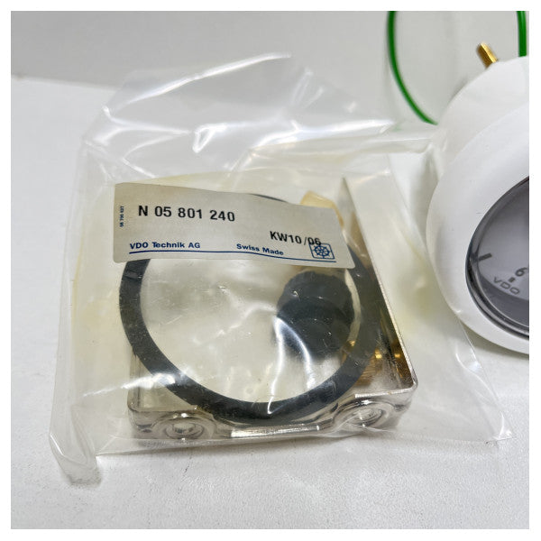 VDO ocean line 12-24V quarz ρολόι λευκό - N 03 270 602