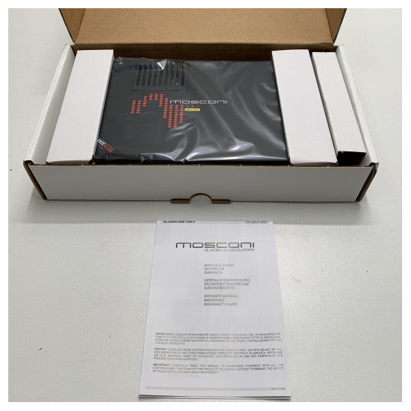Mosconi One 130.4 4x 130W Amplificador de alta calidad 24V