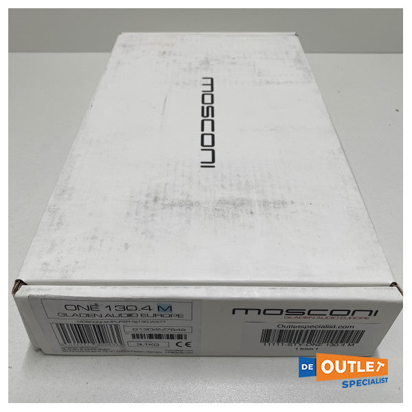 Mosconi One 130.4 m 4 canales 130W Audio Amplificador 24V