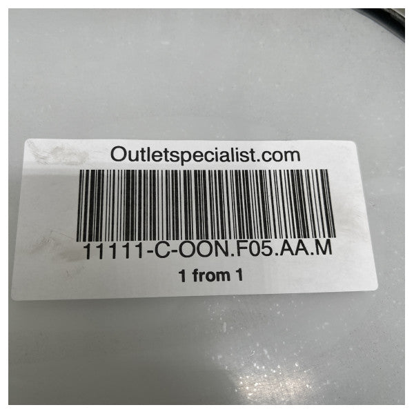 SCM ruostumattomasta teräksestä valmistettu soikea ovaaliportti 355 x 155 mm - OON.F05.AA.M