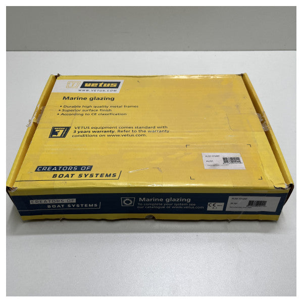 Vetus PL721 アルミ製舷窓 171 x 347 mm