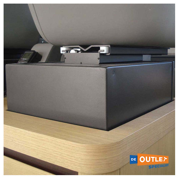 Besenzoni S494 алуминиева електрическа седалка с регулируема двойна опора 24V