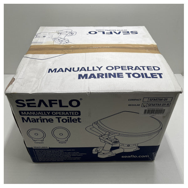Seaflo vanlig manuell marint toalett-sfmtm-01-r