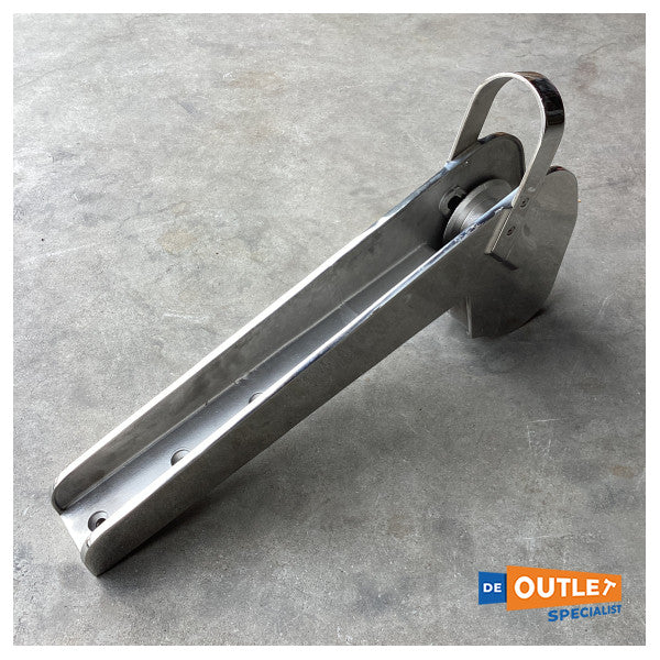 SA FE bøjlerulle i rustfrit stål 540 mm