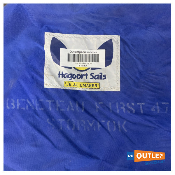 Hagoort під вітрилами Beneteau First 47.7 storm JIB