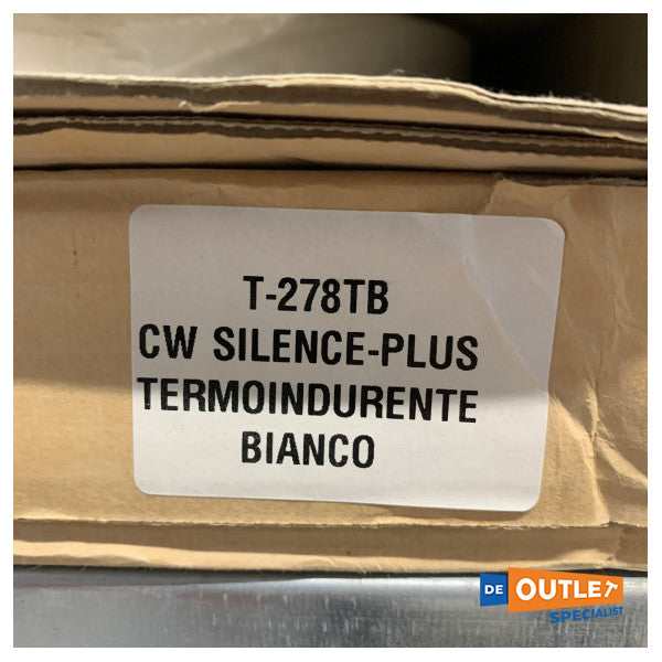 Tecma Silence pluss 2G plast toalettsete | Dekk T-278TB