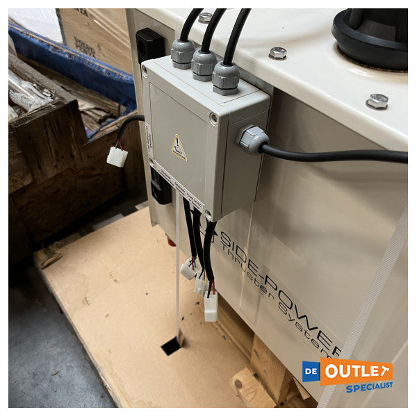 Sleipner TB60 60L zbiornik oleju hydraulicznego przegroda 24V