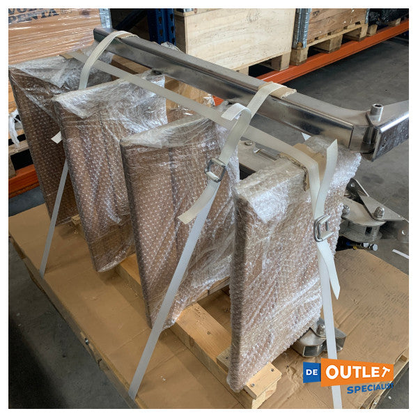 HB Technics υδραυλική σκάλα κολύμβησης 4 σκαλοπάτια 12V