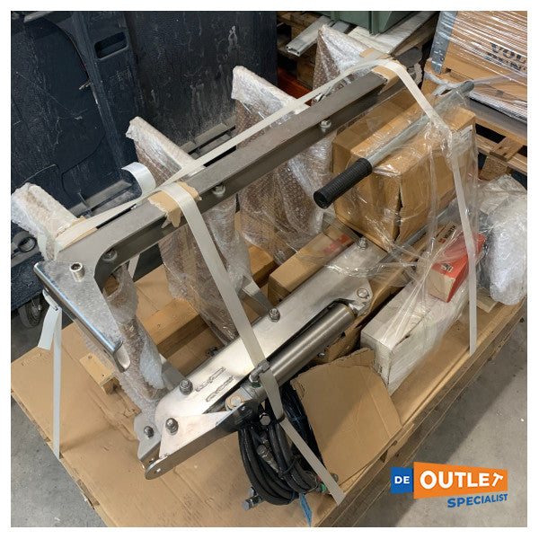 HB Technics υδραυλική σκάλα κολύμβησης 4 σκαλοπάτια 12V