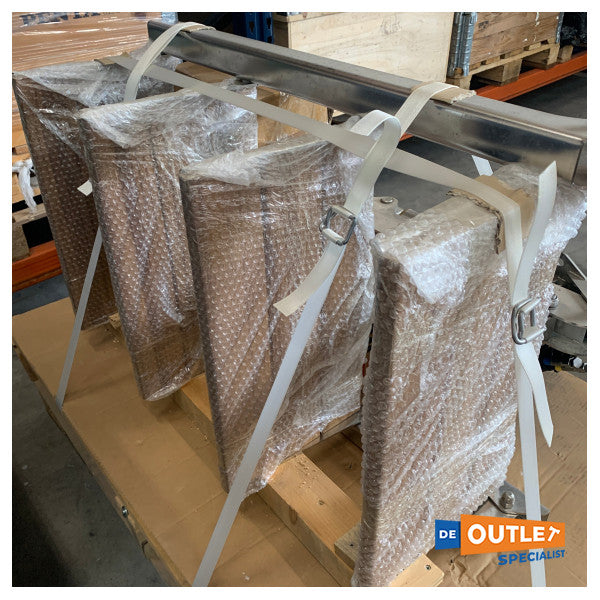 HB Technics υδραυλική σκάλα κολύμβησης 4 σκαλοπάτια 12V