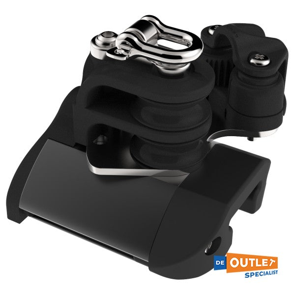 Lewmar HTX Size 1 -päätepysäytin, jossa on ohjainpyörästöt