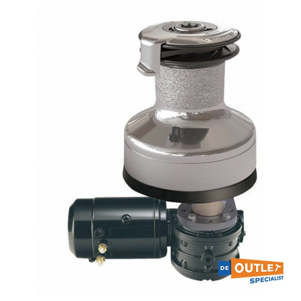 Lewmar EVO 80EST 2-biegowa elektryczna wciągarka kolanowa chrom 24V