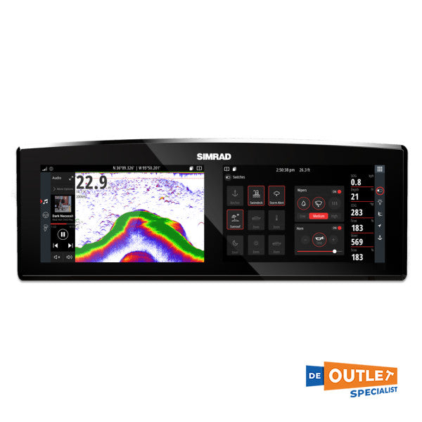 Simrad 2 x 12 inch Multifunctional Information Display 12/24V-000-14941-001
