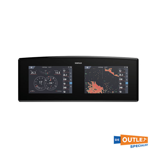 Simrad 2 x 12 inch Multifunctional Information Display 12/24V-000-14941-001