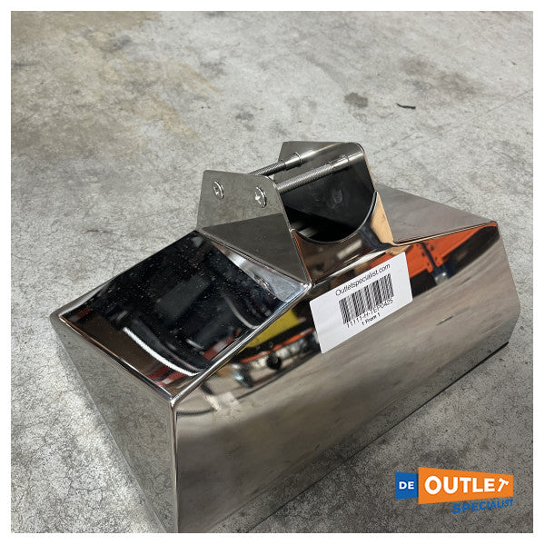 Hanse 12-tuumainen ruostumattomasta teräksestä valmistettu karttaplotterikotelo - TEP0425