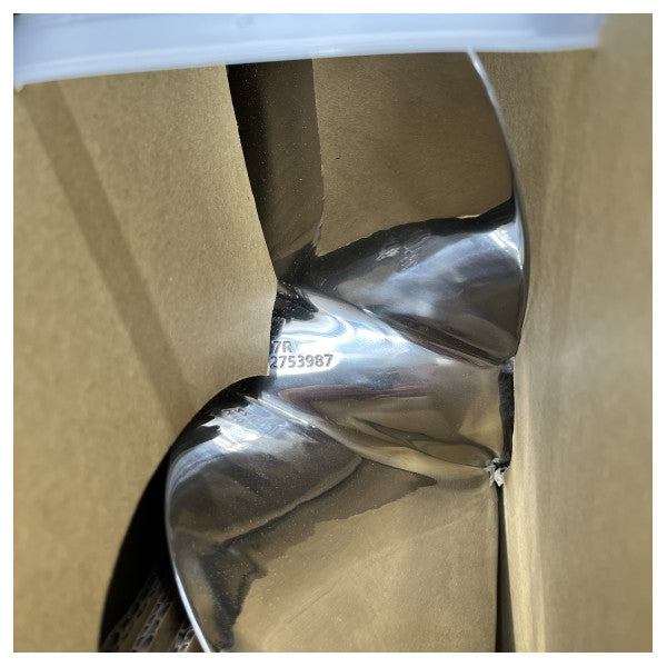 ボルボ ペンタ H7 DPH - DPI スターンドライブ デュオプロップ ステンレス鋼プロペラ セット - 22754007