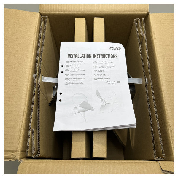 ボルボ ペンタ H7 DPH - DPI スターンドライブ デュオプロップ ステンレス鋼プロペラ セット - 22754007