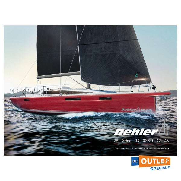 Quantum Dehler 38SQ TP6 laminaatti suurpurje - 14.50 x 5.20 m