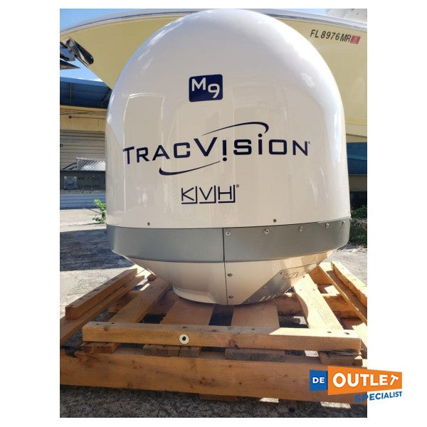 KVH TracVision M9 dummy dome бял