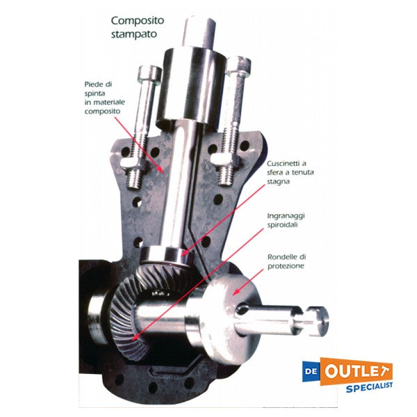 Σύνθετο πόδι κίνησης Max Power CT60 για τον προωθητήρα CT60