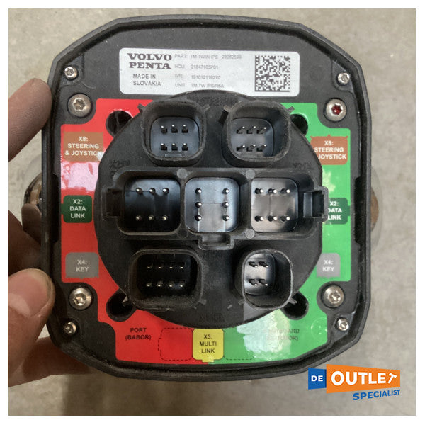 Volvo Penta Twin IPS gashåndtag sort - 23062599