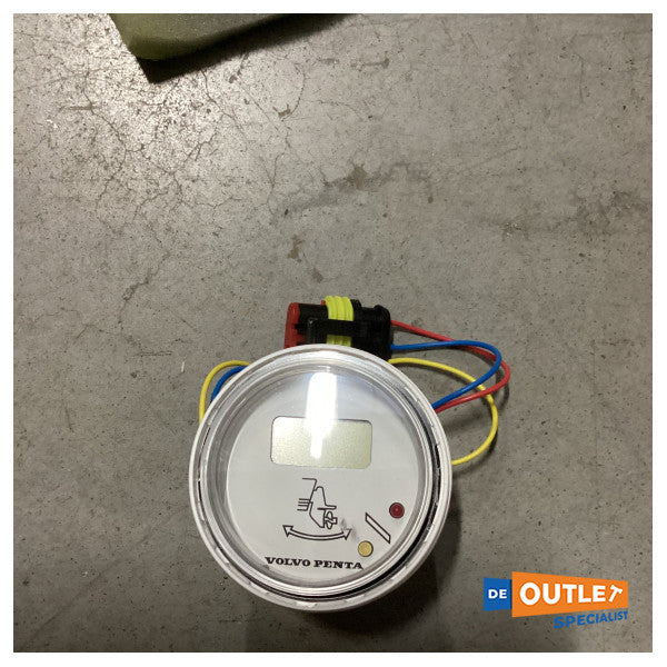 ボルボペンタデジタルEVCトリムゲージ ホワイト - 881654