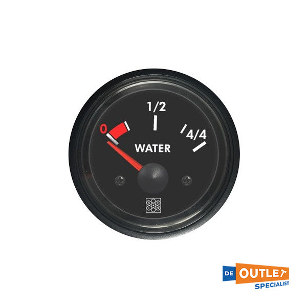 SEIN 52 mm vandmåler sort - VSG20492