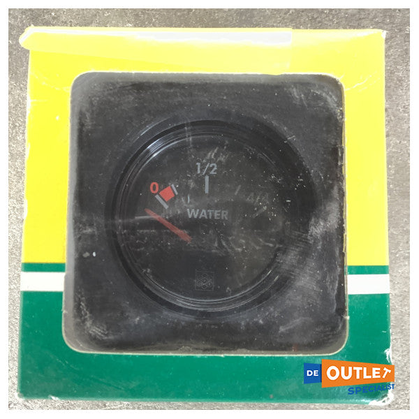 SEIN 52 mm vandmåler sort - VSG20492